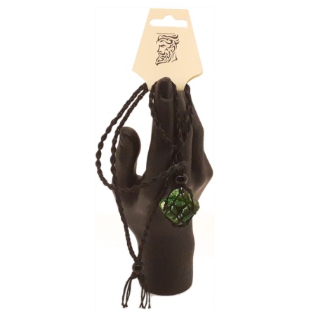 Black String and Green Translucent Stone Necklace green_translucent-stone-necklace